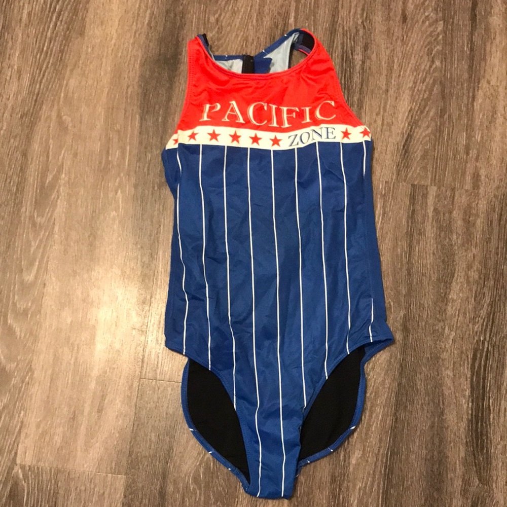 Vintage ODP Pacific Zone Turbo Water Polo Suit